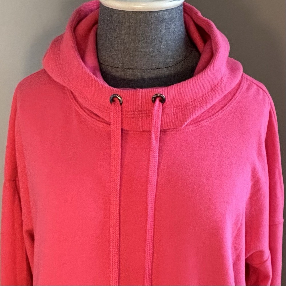Sweaty Betty Escape Italian Luxe Fleece Womens Pink Hoodie, Size XS (4) $148 NWT - Picture 2 of 16